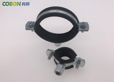 China Building Use Cast Iron Pipe Clamps Corrosion Resistance With Edge Is No Burrfree for sale