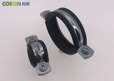 China M8 M10 20mm Width combi nut clamp with EPDM rubber Cast Iron Pipe Clamp for sale