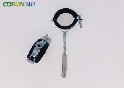 China Las últimas abrazaderas de tubo alineado del caucho de la abrazadera de tubo del soporte de la pared del material de construcción de la tecnología en venta