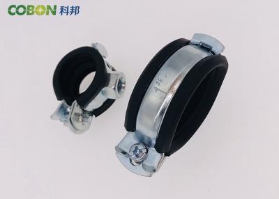 China New Fashion Pipe Fitting Galvanized Steel Pipe Repair Clamp Rubber Lined Pipe Clamps for sale