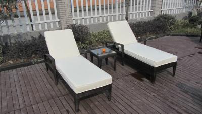 China Comfortable Rattan Sun Lounger for sale