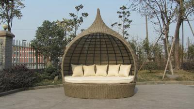 Cina Posto letto per ricoveri giornalieri all'aperto del rattan del Poolside in vendita