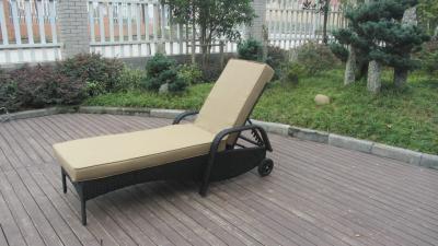 China Ocioso de Sun de la rota de la playa con el Daybed al aire libre de la rota del marco de aluminio en venta