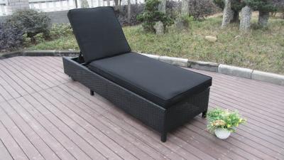 China Multifunction Rattan Sun Lounger , Resin Wicker Lounge Chair for sale