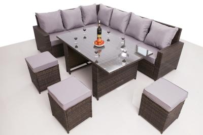 China KD rattan sofa set for sale