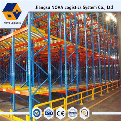 Cina Metallo Live Storage Gravity Pallet Racking Q235B con il rullo/sistema di LIFO in vendita