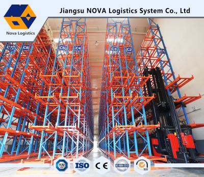 China Q235B Steel VNA Pallet Racking With Powder Coated Or Galvanized Surface Treatment for sale