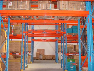 China Large Capacity Heavy Duty Pallet Racking Powder Coating Finishing for sale