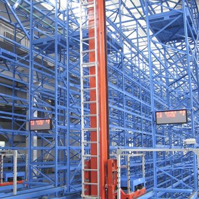 China Asrs Rack System Automated Warehouse Storage And Retrieval System With Safety Curtains for sale