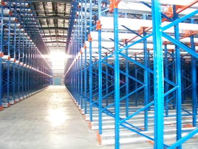 China Robot Car Warehouse Logistics Shuttle Pallet Racking for sale