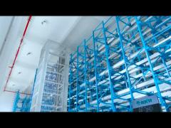 Warehouse Steel Storage Four Way Radio Shuttle Racking System Versatile Shuttle Pallet Racking