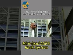 ARSR Rack System Automated High Density Storage Retrieval System With Modular Structure