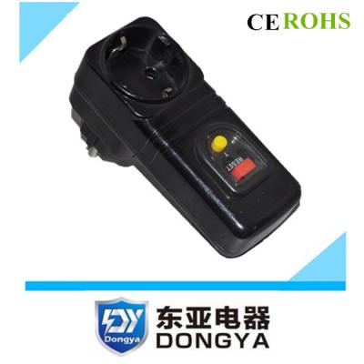 China Residential / General Purpose Safety PRCD Circuit Breaker Receptacle 230V Power Socket for sale