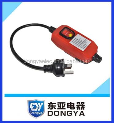 China PRCD Leakage Protection Safety AUS Plug Heater Residential / General Purpose Plug for sale