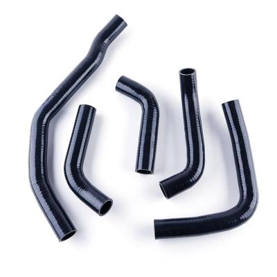 China UPPER SILICONE AND NYLON Black Silicone Main Radiator Coolant Hose For MR2 MK2 Turbo Na for sale