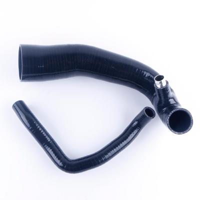 China Auto Radiator Silicone Hose Black For Mini Cooper S R56 1.6 Turbo Intake Silicone Air Intake Hose Tube Kit for sale