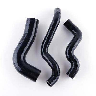 China Upper silicone and nylon radiator cooling top pipe for E60 E61 5-Series 525i 528i 530i for sale