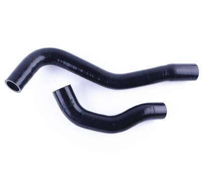 China silicone & Black Nylon Silicone Radiator Coolant Hose Tubing For 1961-1962 STARFIRE 60-65 CADILLAC V8 for sale