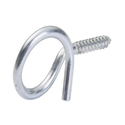 China Steel China Hot Sale Screw Eye Pin Pigtail Pig Tail Steel Pigtail Bolt Eye Hook Screw for sale