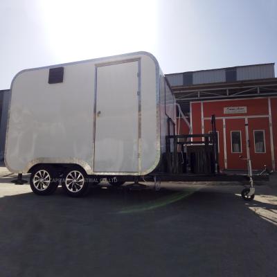 China Best vegetable processing factory food vending trailer with mobile kitchen food truck trailer kitchen food catering trailer for sale