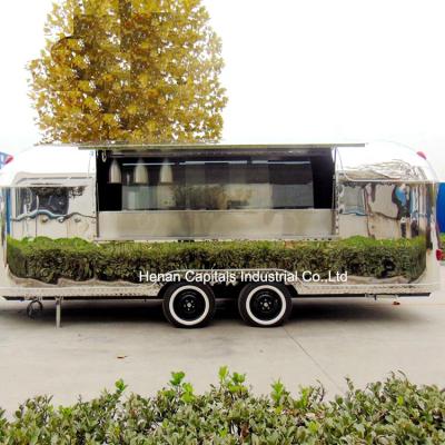 China Whole Food Truck Large Price Vegetable Processing Factory Sale Food Concession Trailer Mobile 7m Outdoor Stainless Steel Food Cart for sale