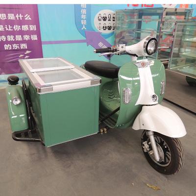 China Easy Operate Electric Food Bike Cart Food Truck 12v Outdoor Shower Ice Cream Food Cart for sale