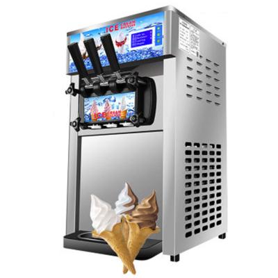 China Snack Factory Table Worktop Commercial Soft Ice Cream Machine for sale