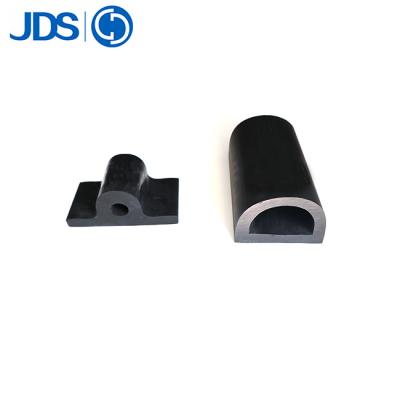 China Marine Rubber Boat D Fender For Boat Side Protection for sale