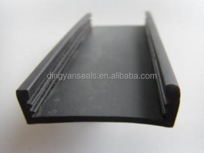 China Sealing Glass Rubber Glass Balconies for sale