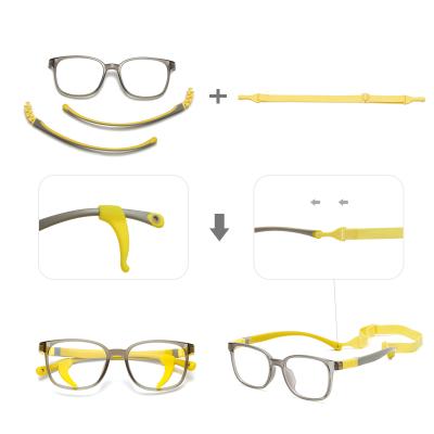 China Removable Fashion TR90 Teens Kids Optical Glasses Frames for sale