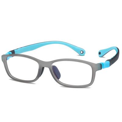 China Flexible Glasses Latest Fashionable Kids Anti Blue Light Computer Glasses Optical Frame for sale