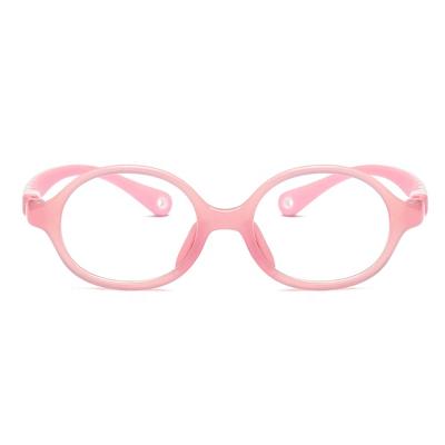 China Flexible Small Size Anti Optical Frame Blue Light Glasses For Kids Reading Glasses for sale