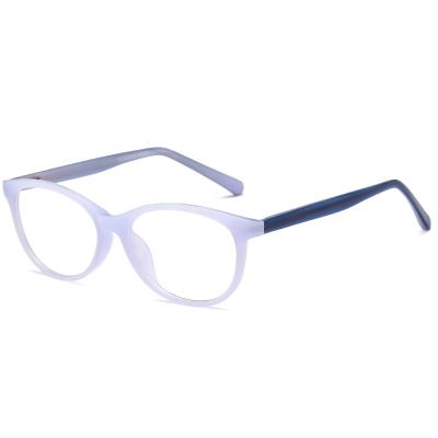 China Ultra Light Teenage Eye Glass Acetate Eyewear Framed With Cable for sale