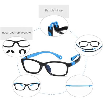 China Kids New Dismountable Prescription Design Baby Boy Optical Glasses Frame for sale