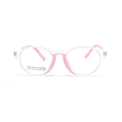 China Factory latest hot-selling tr90 colored glass optical frames supplier factory fashionable eyeglasses frame for kids for sale