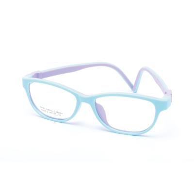 China Colorful Top Selling Flexible Eyeglasses Frames Kids Optical Frames Glass Tr90 Glasses Children for sale