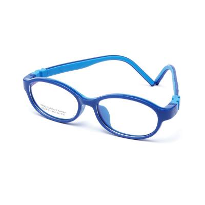 China Latest Fashion Colorful Classic Kid Glasses Glass Rubber Frames For Kids for sale