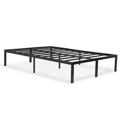 China Steel Shelf (Other) Black Fashion Adjustable And Simple Installation Without Bedside Single Bed for sale