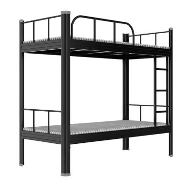 China (Other)Sale Adjustable Double Deck Top Steel Bunk Bed For Adults Worker Metal Bunk Bed Staff Bedroom Iron Twin Bunk Beds for sale