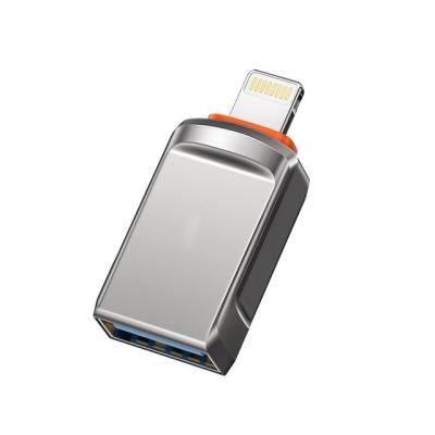 China OTG Adapter USB 3.0 to iPhone OTG Line Adapter for iPhone iPad Tablet Converter Disk SD Card U Disk for sale