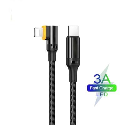 China Automatic Cell Phone Unplug PD Type C to iPhone Quick Charging Cable for iPad Pro Max 8 plus iPhone 13 1211 Pro Quick Charging Cord for sale