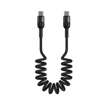 China Hot Selling Fast Charging Type C Palladium Supplement LED Light New Arrival 60w USB-c Cable Usb Cable for sale