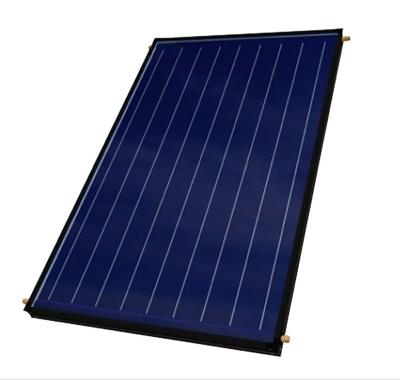 China Laser Welding Flat Plate Solar Collector Pressurized Copper Hot Water Solar Panels for sale