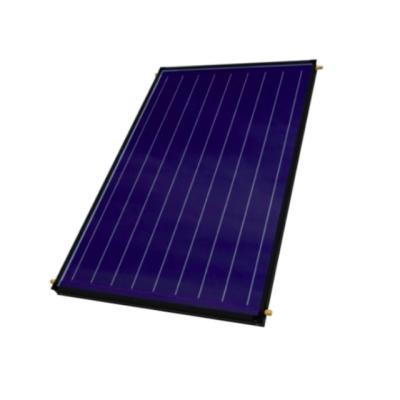 China Copper Blue Water Flat Film Solar Collector Jutian Heater System Solar Panel for sale