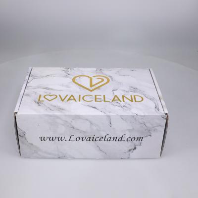 China Recycled Materials CMYK Offset Printing Mailer Box For Dress for sale