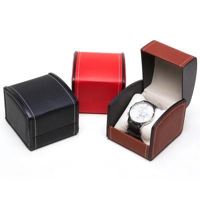 China Women Watch Storage Box Shop Flip Arc Shape Watch Display Box Jewelry Box Canton Gift Commercial Watch Storage Box for sale