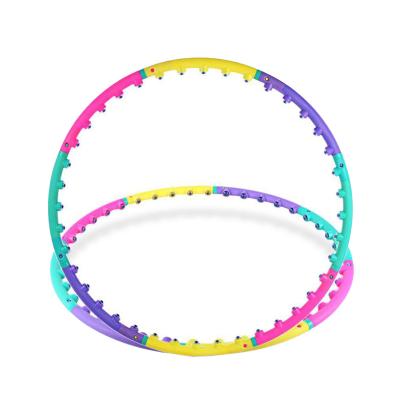 China Polynesian Dance Gym Circle Weighted Cheap Plastic Flat Circles Waist Exercise Gym Fitness Polynesian Dance For Kids for sale