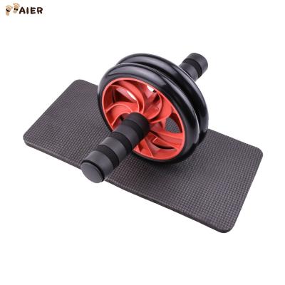 China Muscle Relex Apparatus Aier Running Gym Ab Exercise Wheel Roller With Knee Pad for sale