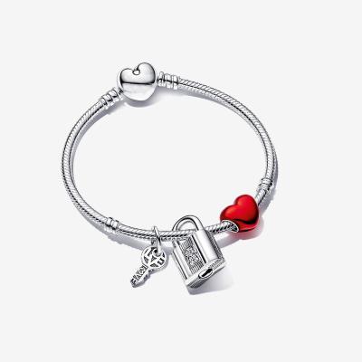 China 2023 Spring New Pandoraer Disneyer CLASSIC Silver Collection 925 Bracelet Charms Suitable For Gift Birthday's Day DIY Bracelets for sale