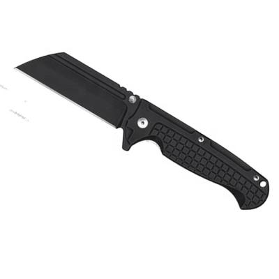 China Survival Pocket Utility Outdoor Camping Push Button Stainless Steel Material Type Folding Knife for sale